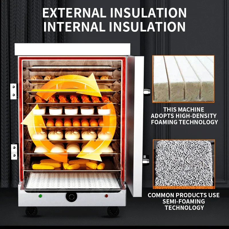 Komercyjny kocioł do gotowania na parze z elektryczne parowe 220V/380V bułeczki na parze do gotowania ryżu na parze