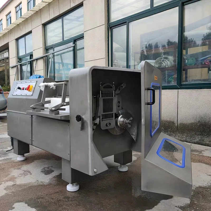 Meat Fresh Cut Diced Machine Commercial Meat Dicer Machine Potato Cutter Food Slicer And Dicer