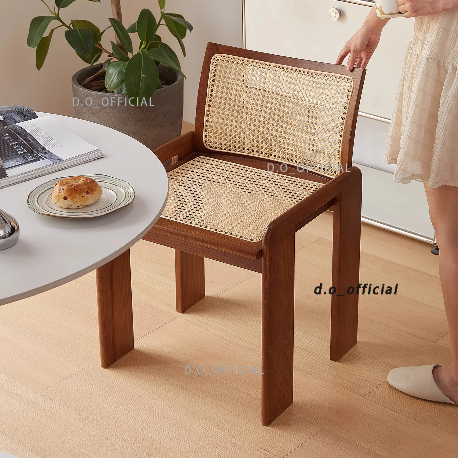 Дизайнерский ретро обеденный стул