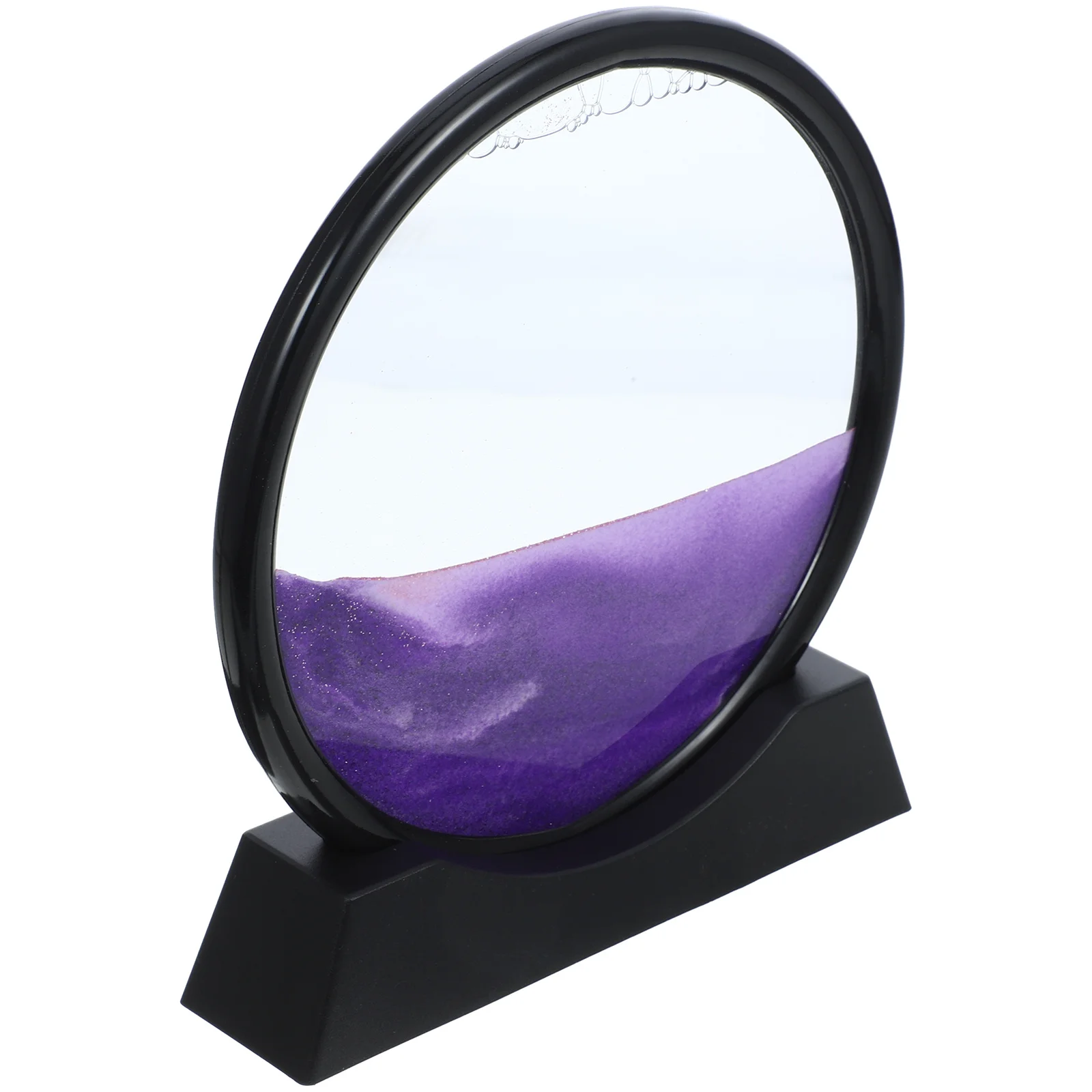 ثلاثية الأبعاد الرمال المتحركة ديكور اللون تتحرك الرمال الفن سطح المكتب الديكور لغرفة الدراسة المنزل طاولة مكتبية المشهد الرملي اللوحة