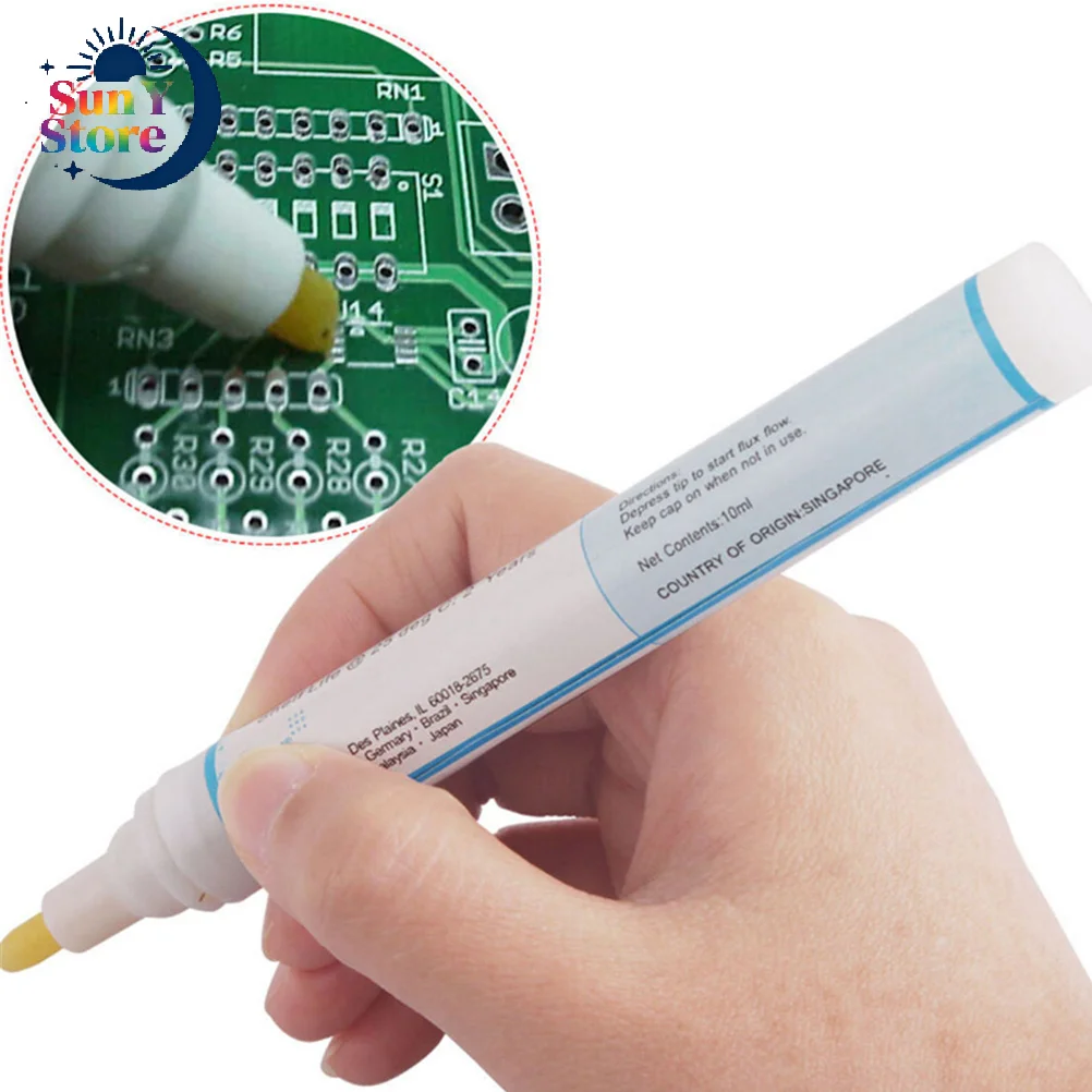 Stylo de soudure à la colophane 10 ml 951 à faible teneur en solides, sans nettoyage, pour bricolage, Kester Solder Power, sans nettoyage, stylo de soudage