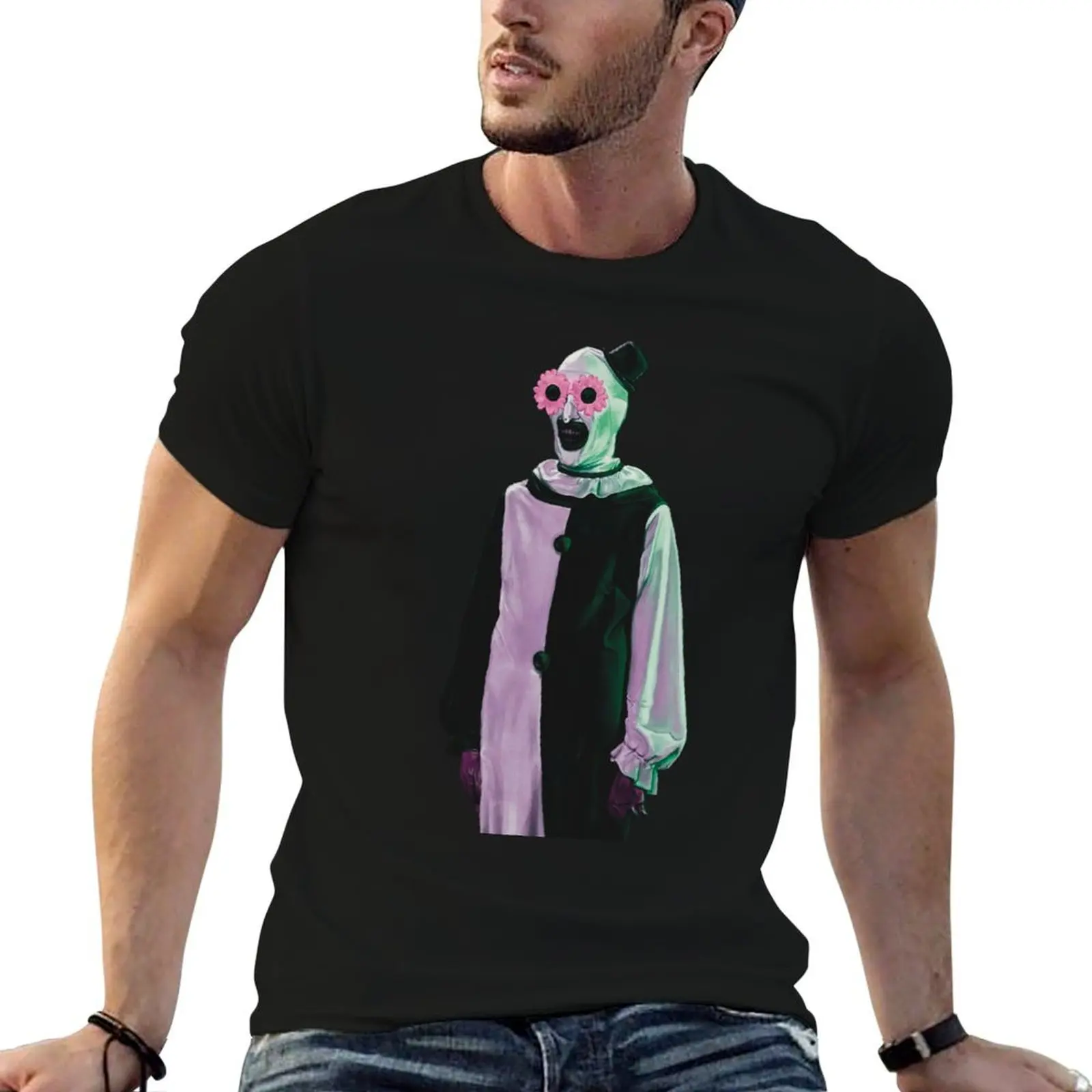 

Art The Clown Terrifier T-Shirt t shirt for man 100 percent cotton t shirts for man graphic tees T-Shirt
