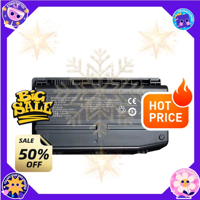 SWZY  10.8V 47.52Wh Laptop Battery For Shinelon MECHREVO Deep Sea  GE5SN-00-01-3S2P-1 x7ti X7Ti-s X6TI-S