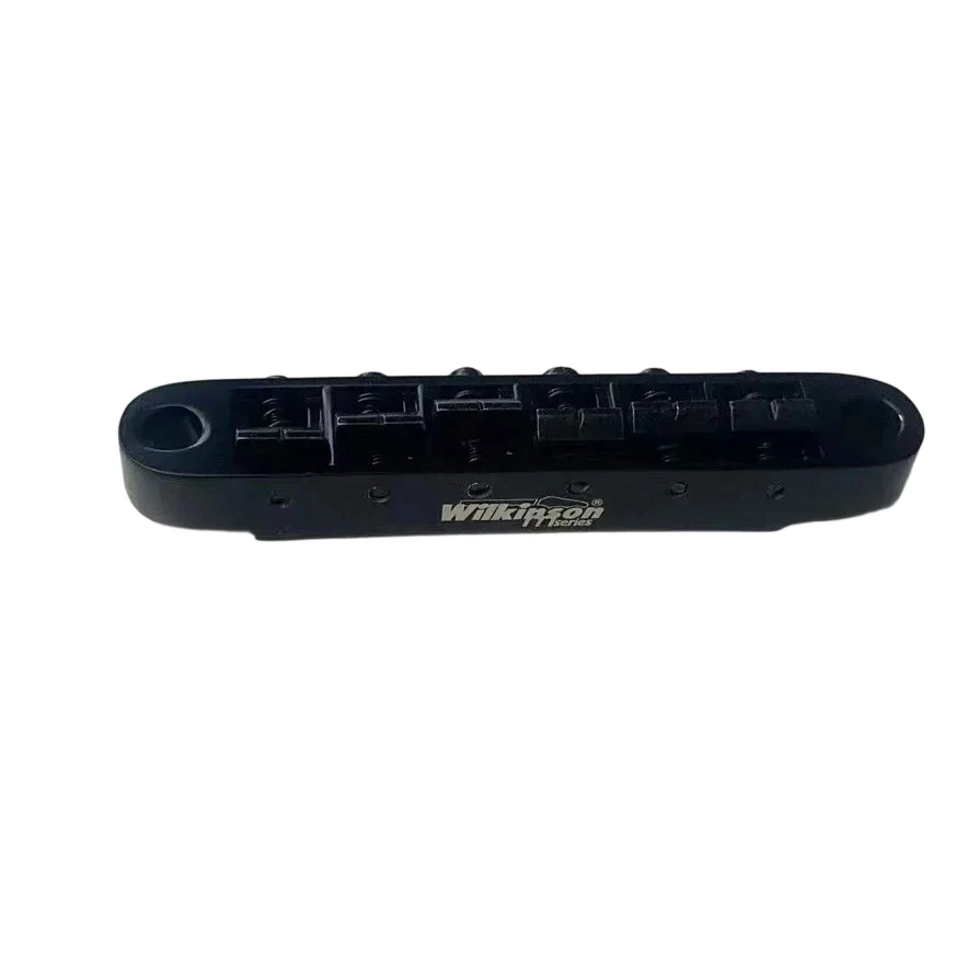 Wilkinson SG  Electric Guitar Fixed Bridge Wilkinson Pull String Plate Code Black