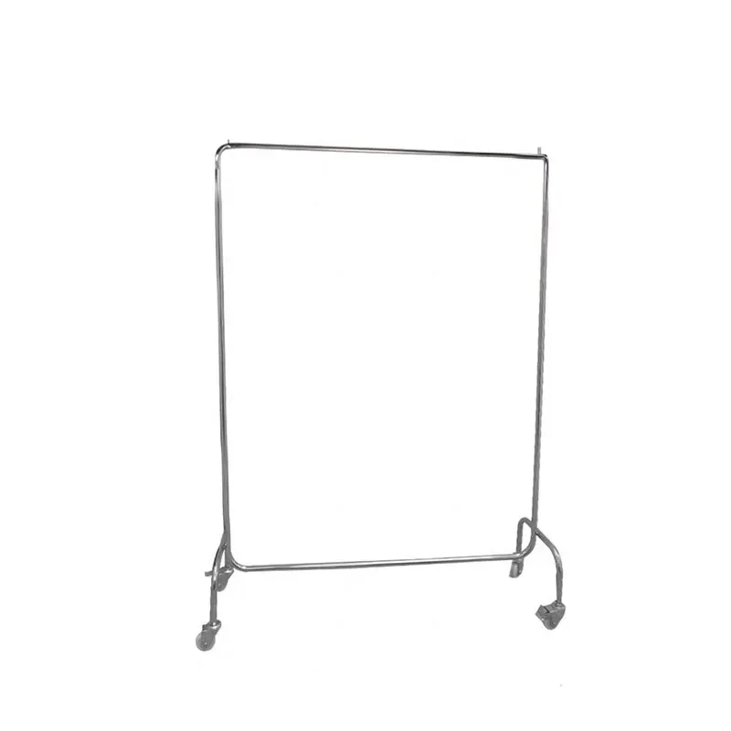 

Новая полка для дисплея Zhongdao, передвижная женская боковая вешалка на колесиках из нержавеющей стали