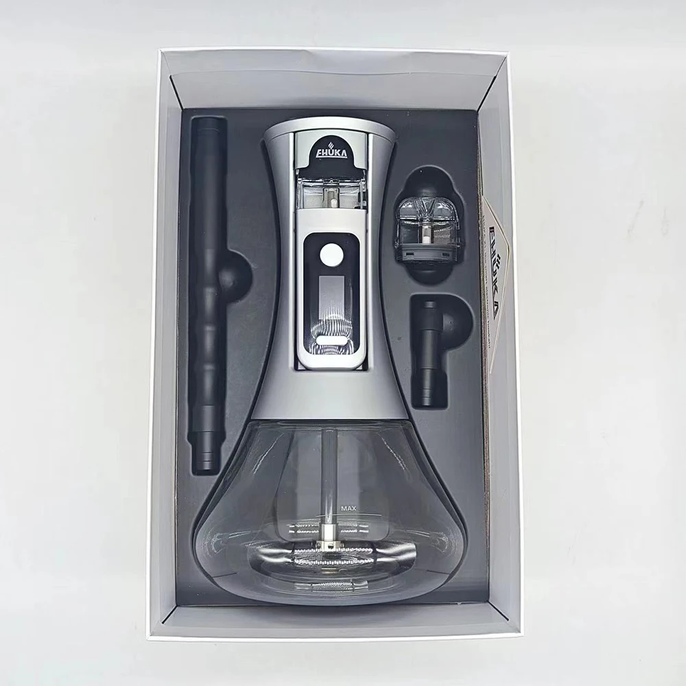 

Портативный гравитационный стеклянный набор для кальяна, автомобильная чашка, электрический светодиодный светильник, оптовая продажа, стильные аксессуары для курения