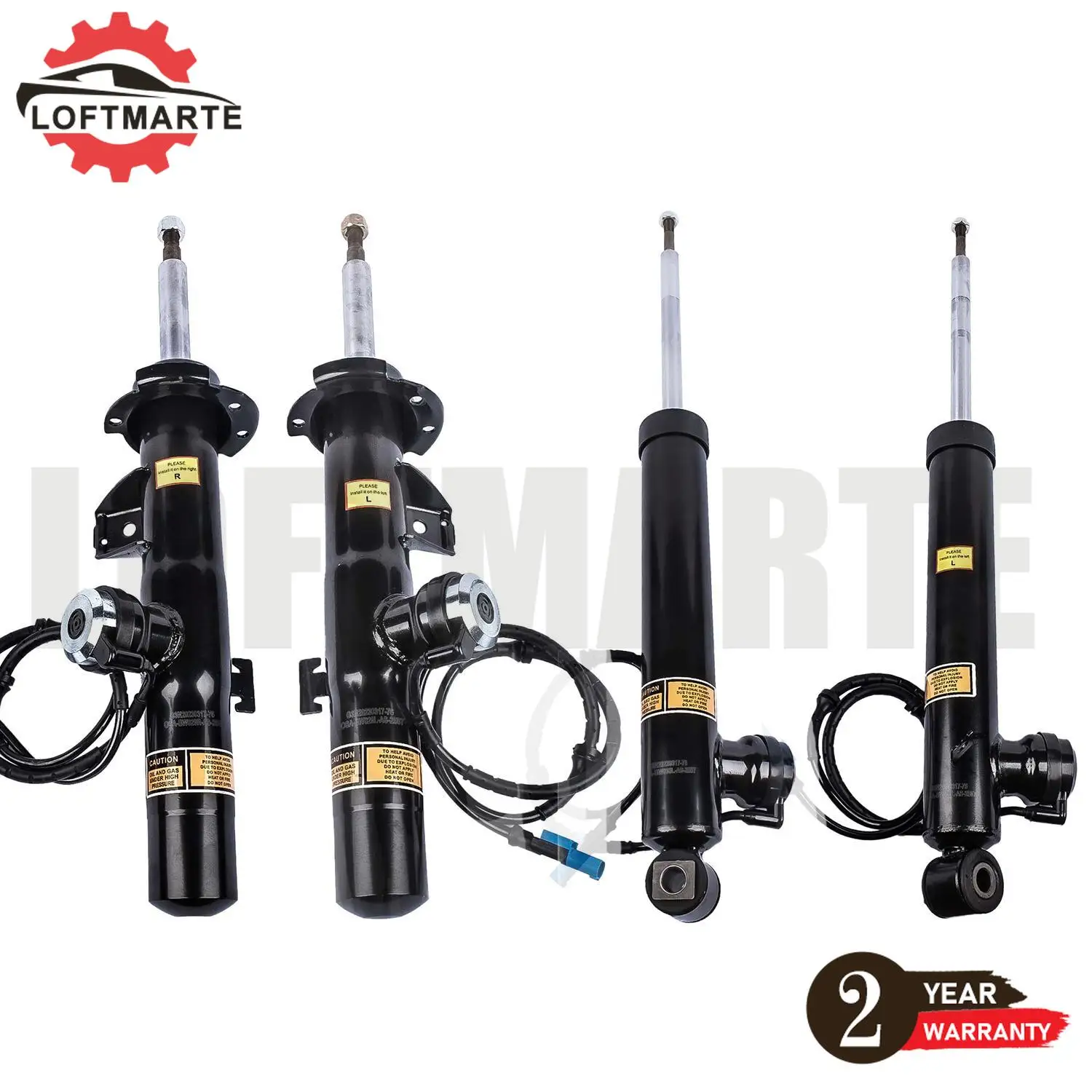 4PCS Front Rear Left Right Shock Absorbers for BMW Z4 E89 sDrive28i 30i 35is 37116792892