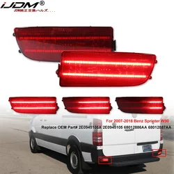 For Benz Sprinter W90 Dodge Sprinter Freightliner Sprinter Bumper Reflector Lights Tail/Brake,Turn Signal Lights &Rear Fog Lamps