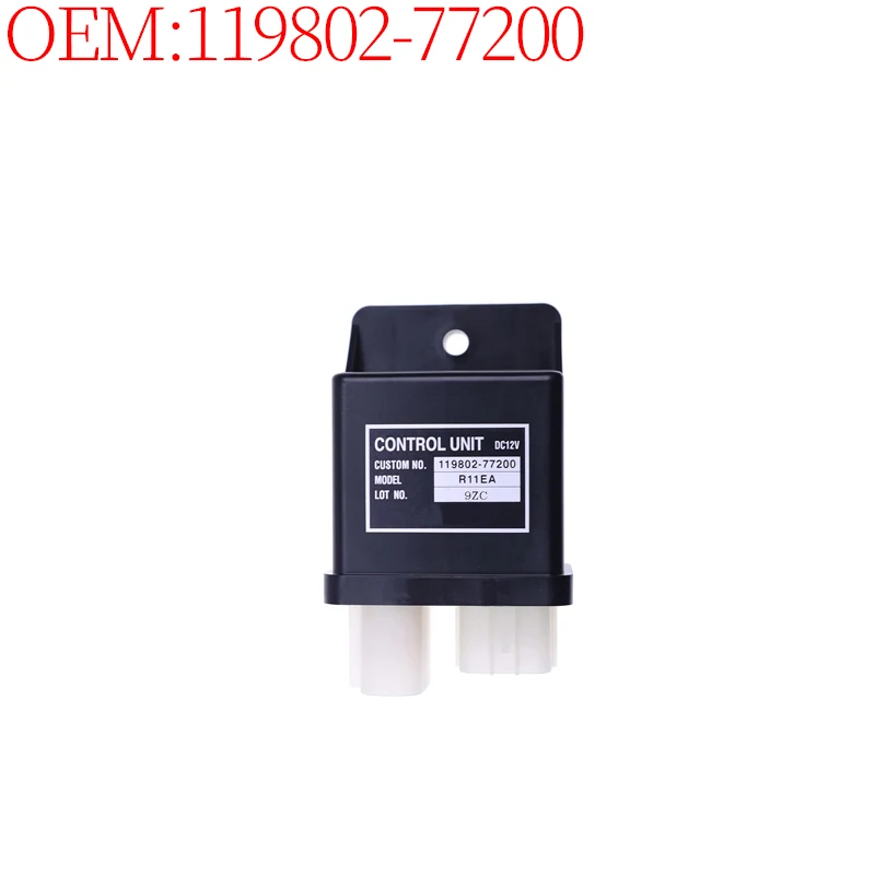 Excavator Accessories Construction Machinery Parts 119802-77200 11980277200 Relay Switch (12V) for Yanmar Engine