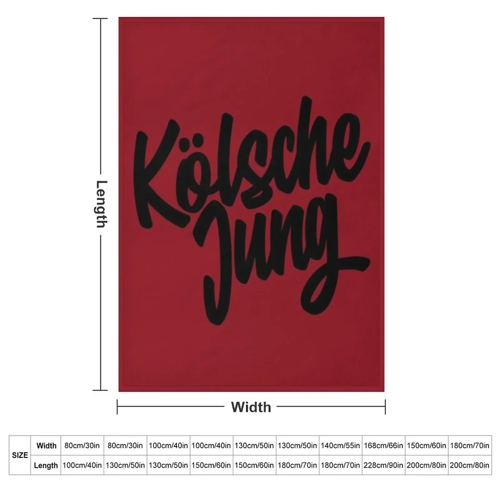 K?lsche Jung 2021 Born to be Throw Blanket Blankets For Bed Luxury Thicken christmas decoration heavy to sleep Blankets