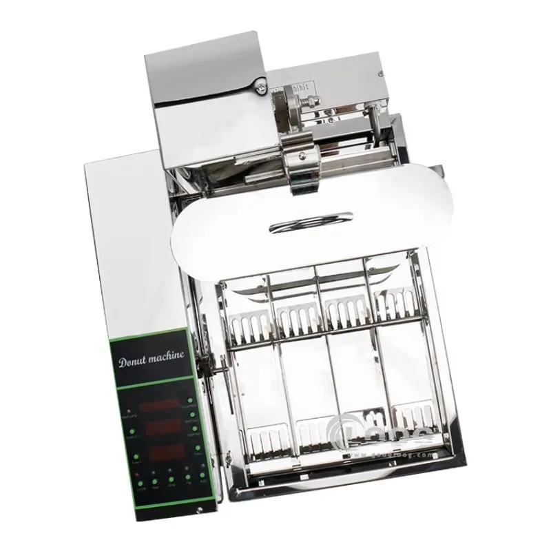 

【2026】Automatic 4 Row Donut Fryer Maker Electric 110V 220V Doughnut Making Equipment Factory LBD4 Commercial Mini Donut Machine
