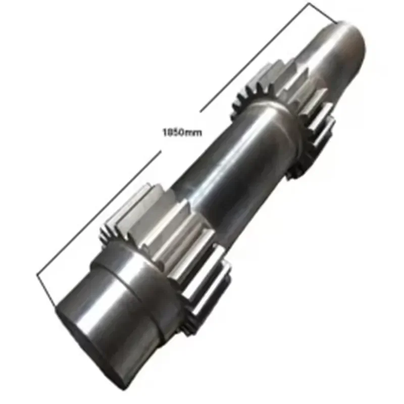 High-precision Splined Gear Structure Shaft for Tool Spindle 6-meter-long Solid Forged Shaft OEM
