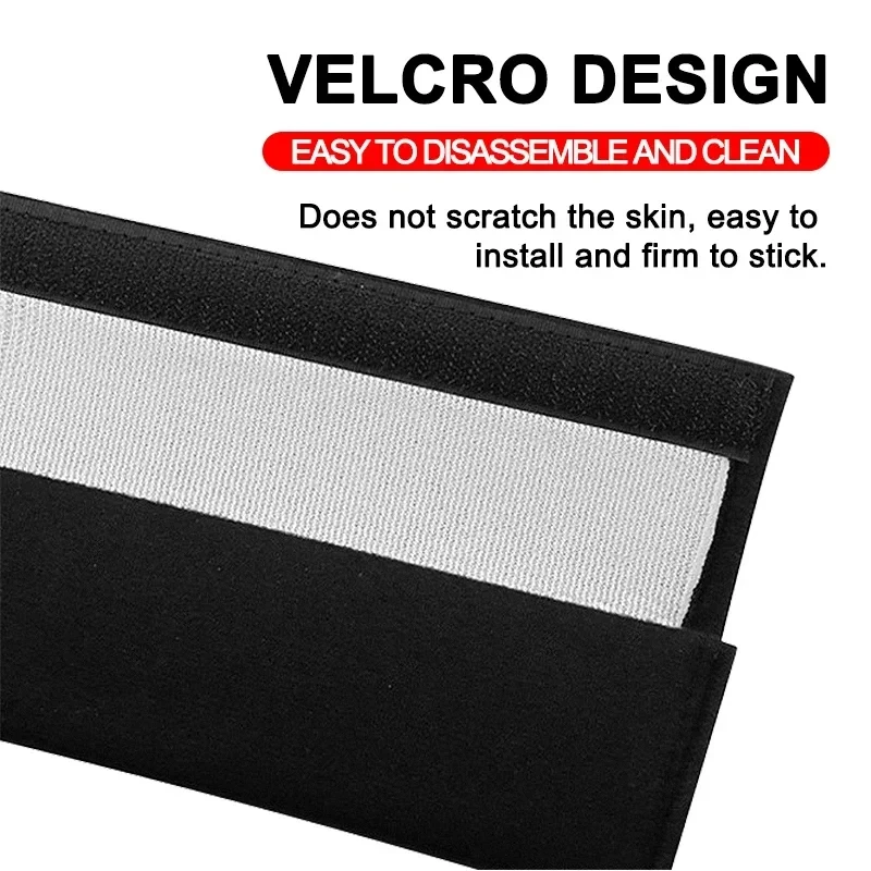 2PCS Car Seatbelt Shoulder Pad Driving Seat Belt Vehicle Pad Cover For Audi s line A4 b6 b8 b7 b9 b5 A6 A3 A8 Q3 Q5 Q7 Q8