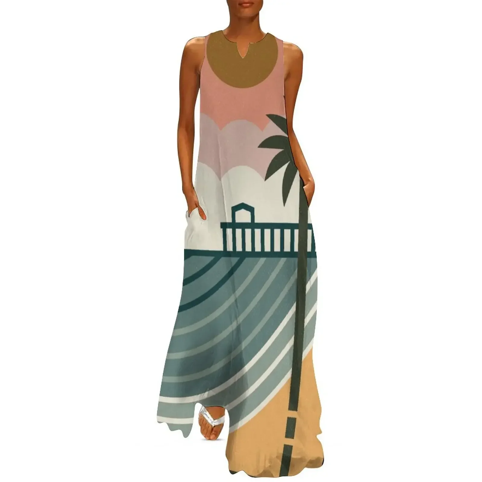 

The Pier Long Dress dress long sleeve dresses summer dresses women 2025 summer dresses womens 2025 Dress