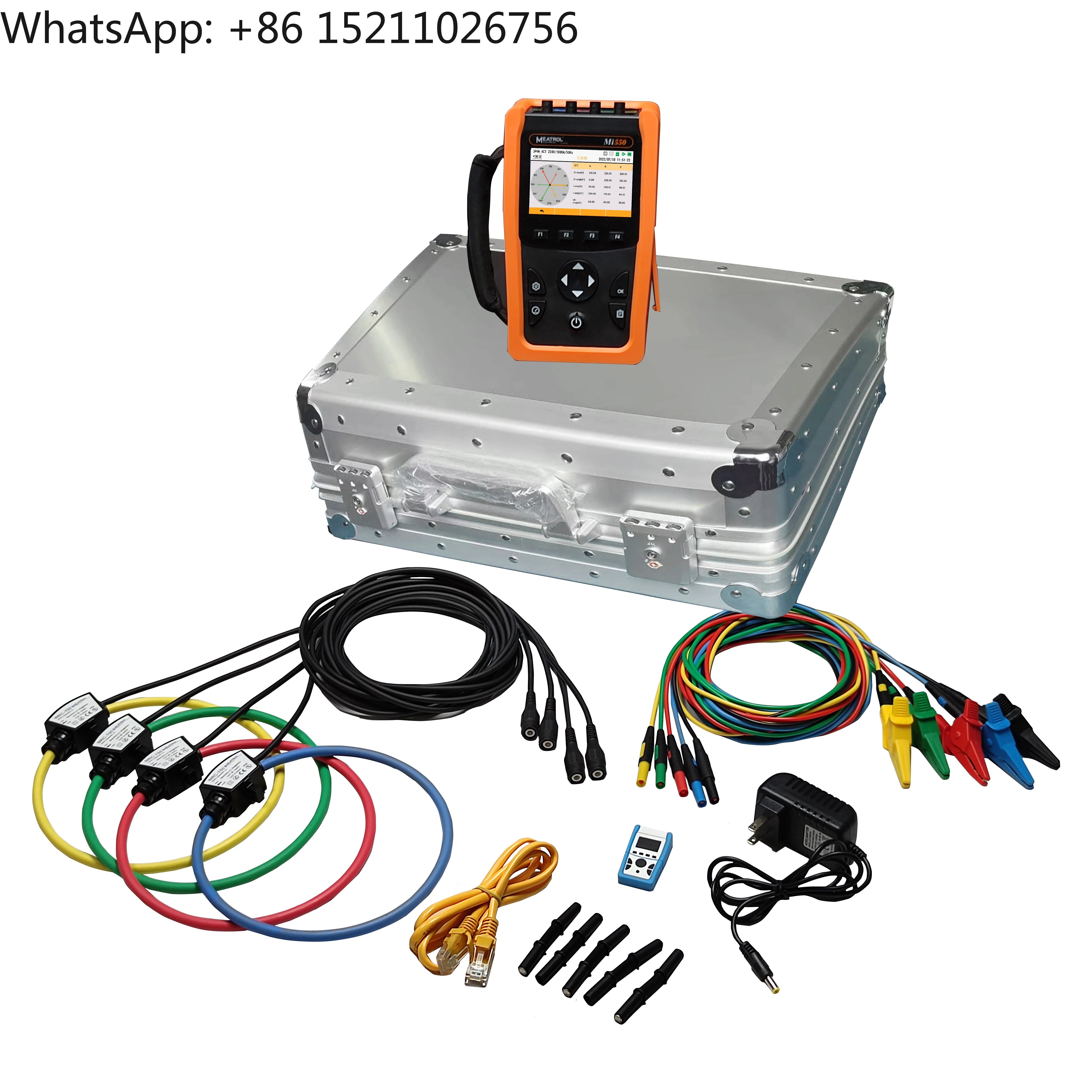 Mi550 High Quality Power Analyzer Current Volt Harmonics Waveform Display Modbus TCP Handheld Electricity Energy Analyzer
