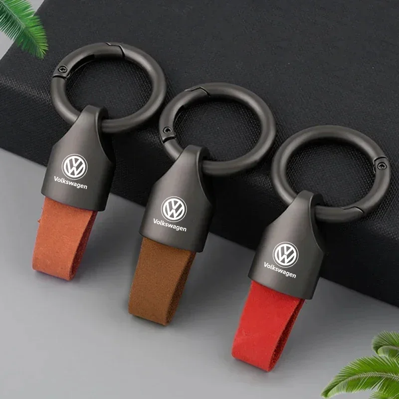 

Car Logo Key Holder Waist Belt Buckle Carabiner Keychain For VW R Line GTI Atlas Jetta Touareg Variant Golf Polo Taos Nivus ID.7