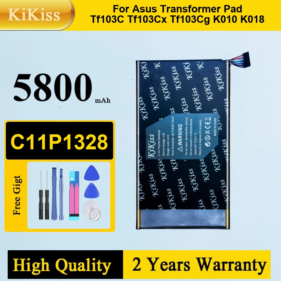 

C11P1328 5800 мАч аккумулятор для Asus Transformer Pad TF103C TF103CX TF103CG K010 K018 перезаряжаемый планшет с быстрой зарядкой