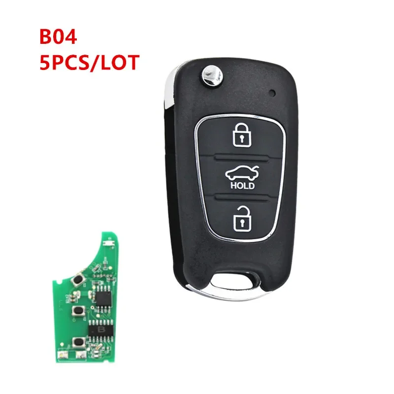 3 Button For Hyundai Kia Style KEYDIY B04 KD Car Remote Smart Key Universal  For KD900/KD-X2 KD MINI/ URG200 Programmer