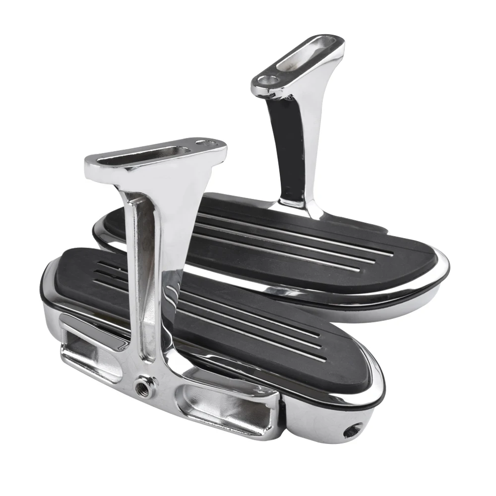 For Harley FLHR ROAD KING 1994 to 2020 FLHRI ROAD KING - EFI Motorcycle Passenger Footboard With Supports Rear Foot Rests