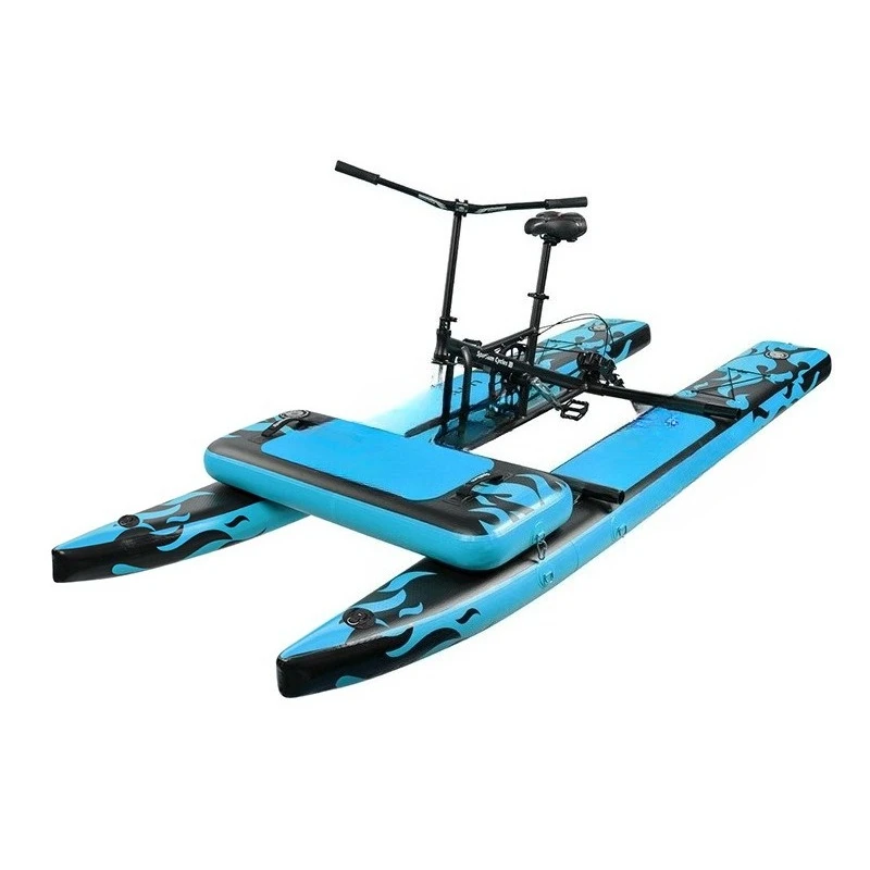 Space Outdoor Leisure Water Sports Products Inflatable Water Floating Pedal Bicycle