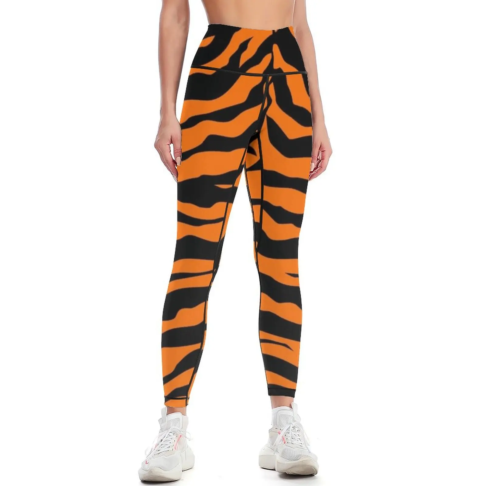 

Animal Print - Tiger Pattern Leggings Training pants sport legging Womens Leggings