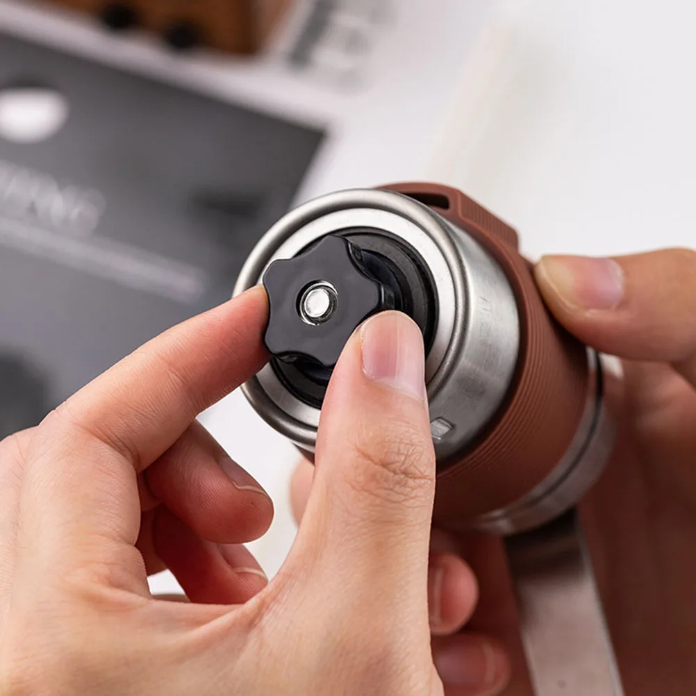 

Manual Coffee Grinder Stainless Steel Compact H Crank Mill Bean Device Easy Carry Home Office Travel Camping Smooth