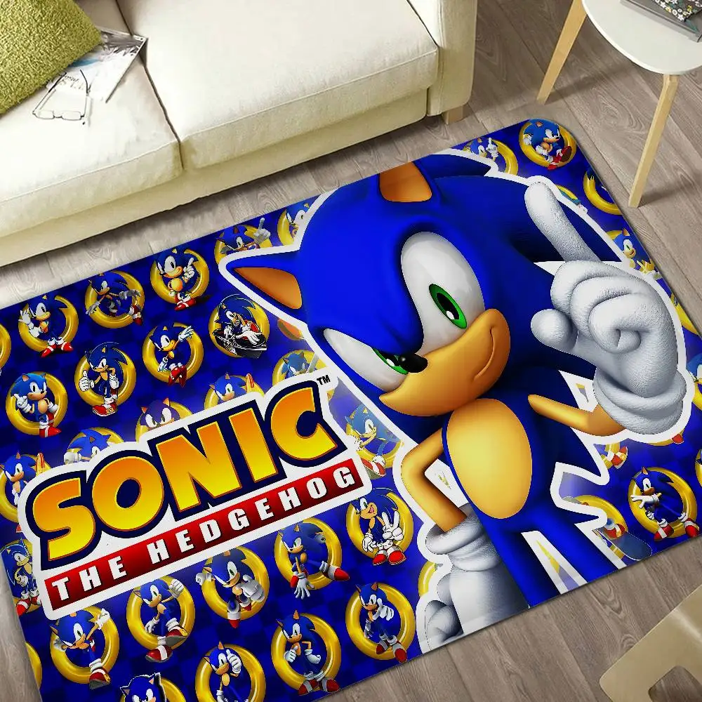 

Game S-Sonic The H-HedgehogS Room Mats Anti-slip Absorb Water Long Strip Cushion Bedroon Mat Household Carpets