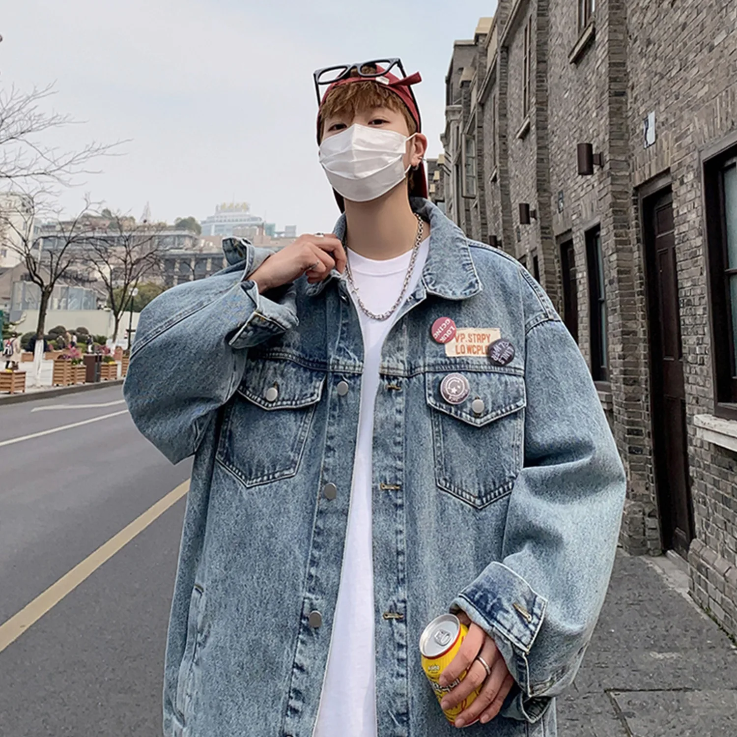 American style cool jacket den - огляд і ціна Streetwear High End Brand