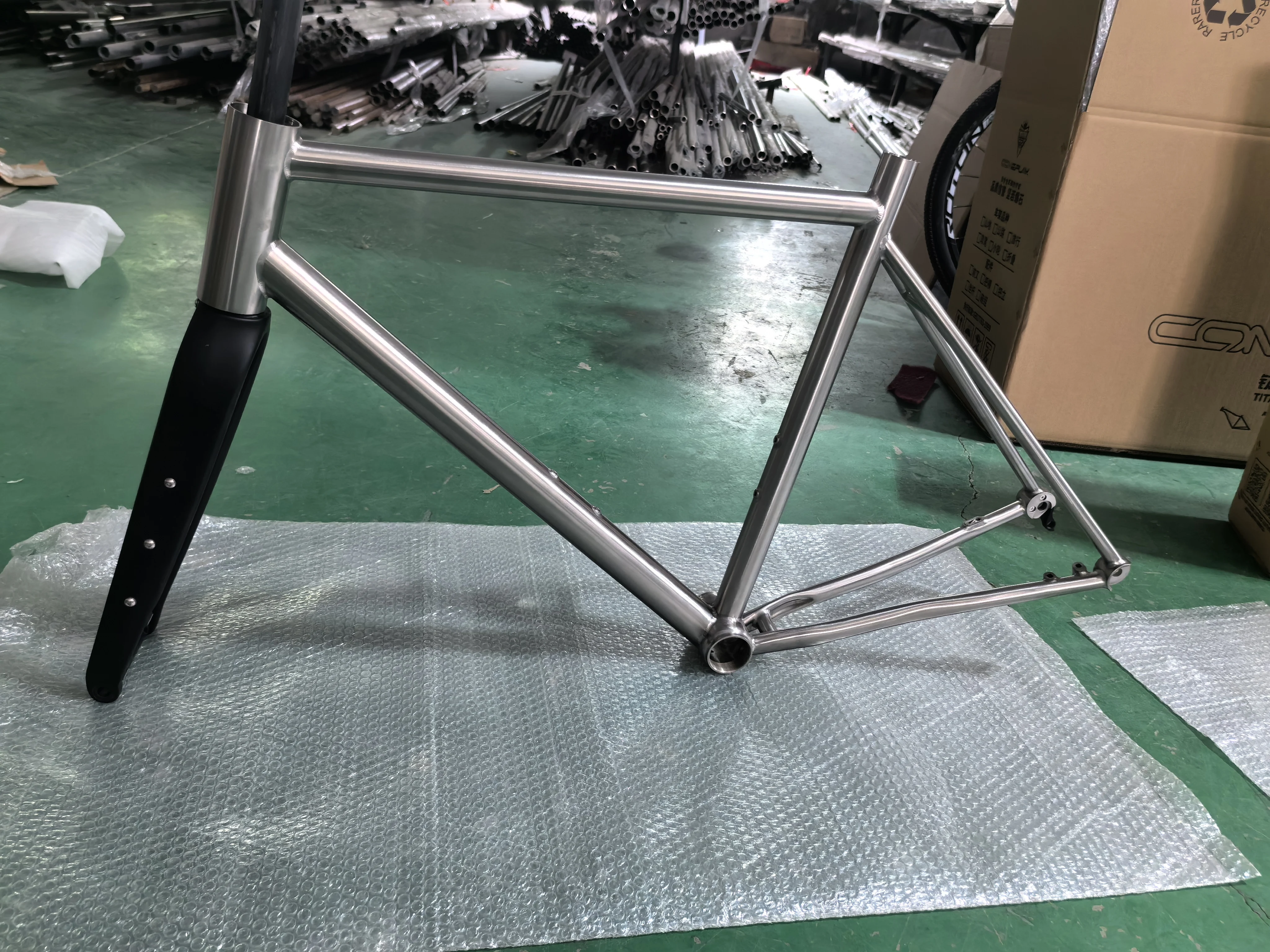 Rangka Kerikil Rangka Jalan Rangka Kerikil Titanium 700C