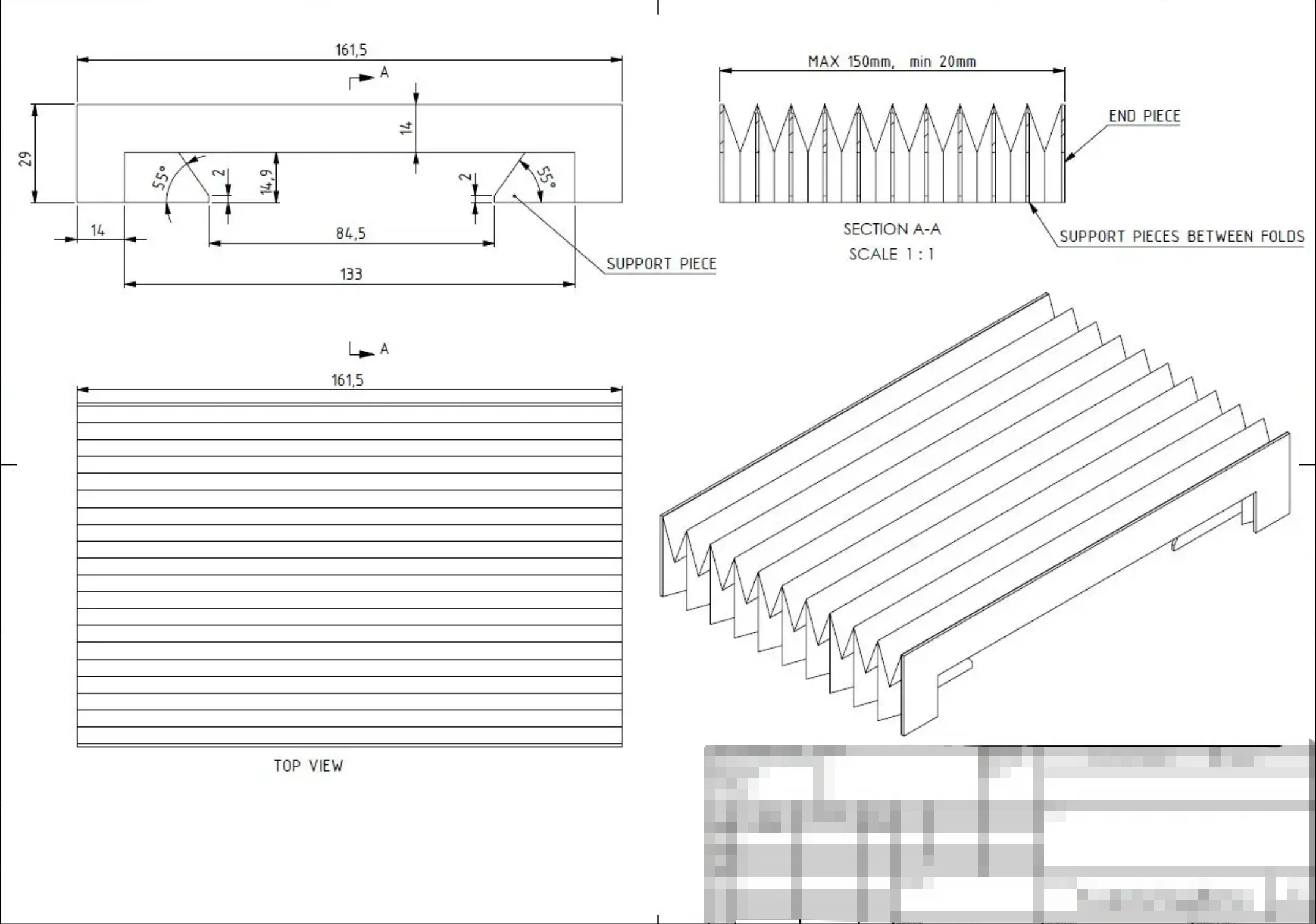 

Индивидуальные сильфоны с пылезащитным чехлом с ЧПУ для оси X Lmax = 150 мм