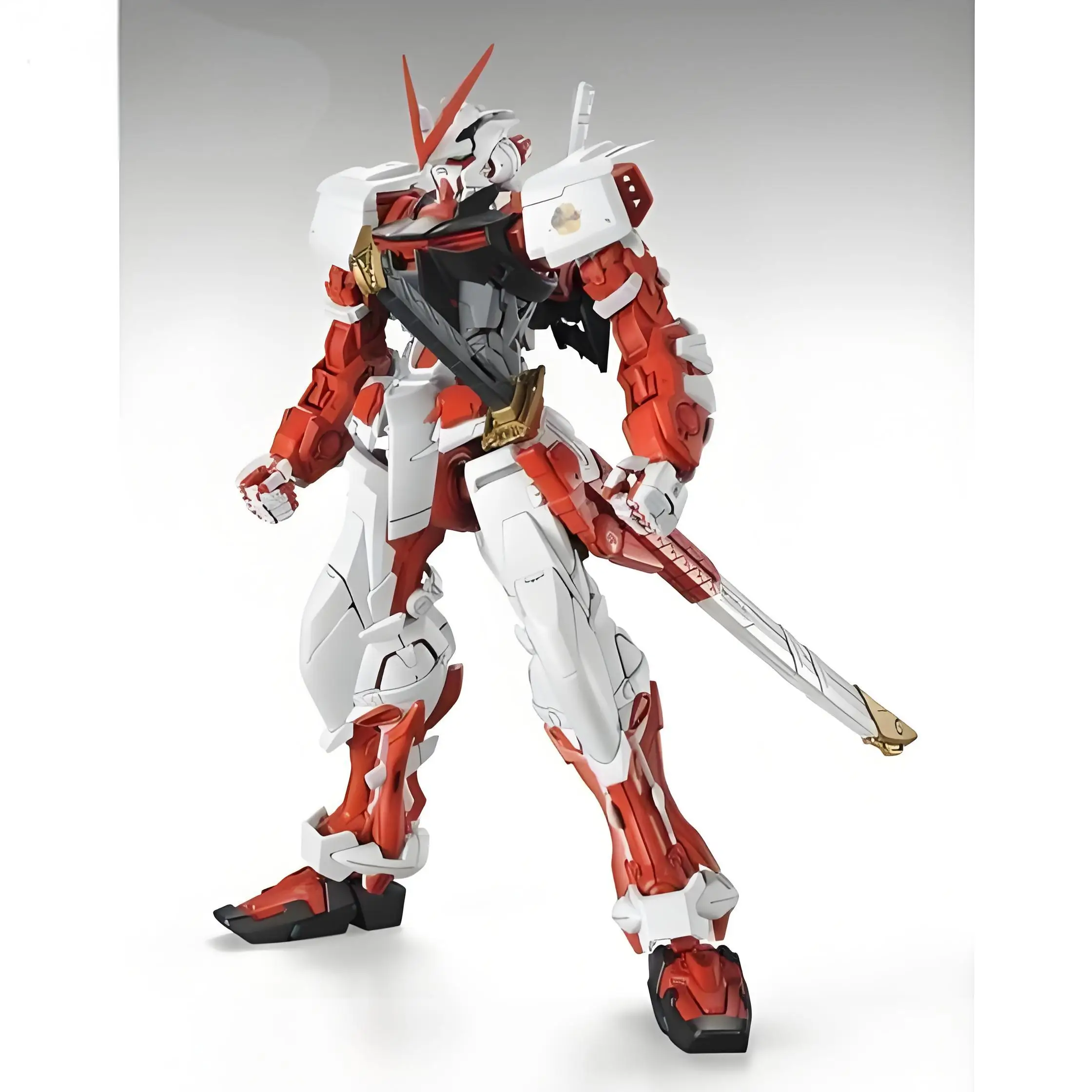 Bandai Original MODELL KIT GUNDAM MG 1/100 GUNDAM ASTRAY ROTER RAHMEN Anime Action Figure Montage Modell Spielzeug Modell Geschenke Für jungen