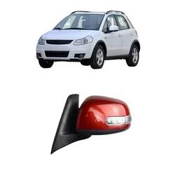 1 Piece 5 Wires Munual Side Mirror for Suzuki SX4 Rear View Glass Assy for L or R Door Mirror with Led Lamp Reflector Mirror