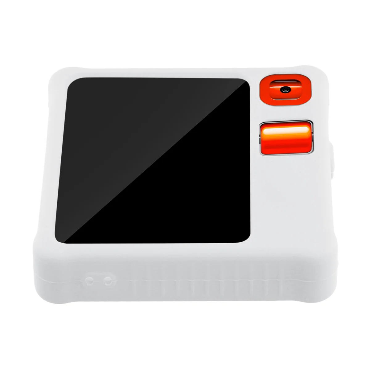 AT87-силиконовый защитный чехол для устройства Rabbit R1 AI, силиконовый противоскользящий защитный чехол, идеально подходит для Rabbit R1 AI, белый