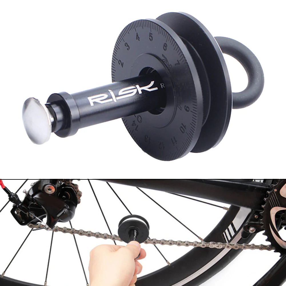 Bicycle Chain Retainer Virtual Flywheel Chain Oiler Mountain Road Chain Fixer Tensioner Fastener Cycling Maintenance Tool