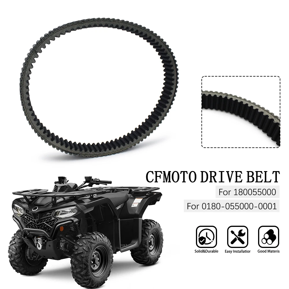 

Drive Belt For CFMOTO CF400 450L CF500 CF600 CFORCE UFORCE ZFORCE 400 500 520 550 600 625 Ref 0180-055000-0001 0180-055000-0004