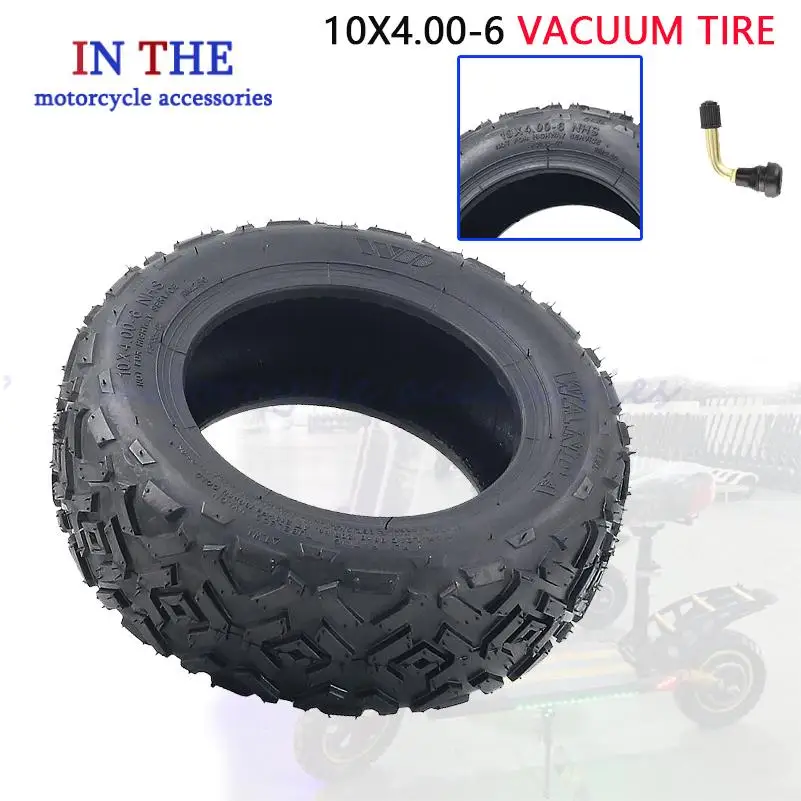 10X4.00-6 off-road vacuum tire is used for balancing electric skateboard tires. Thickened version 10 × 4.00-6 outer tire