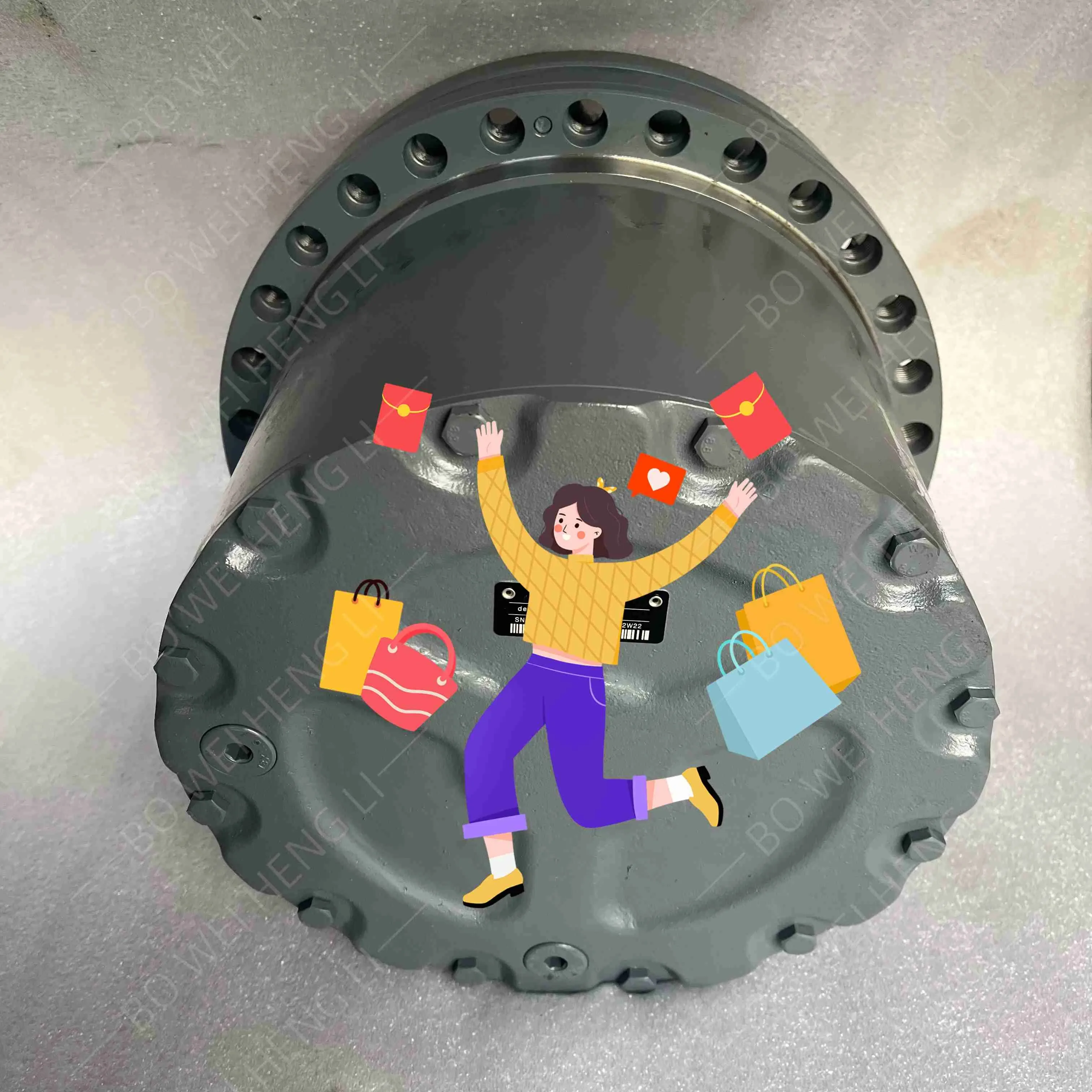 Hamm Roller 3411 3412 3516 3518 3520 Wheel Gear Drive Unit 2067584