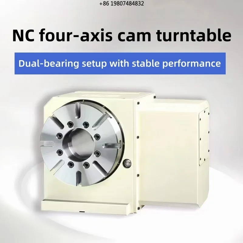 Aliexpress Hot Sale CNC 4th Axis Roller Cam Turntable Rotary Table High Precision for CNC Milling Machine Industrial Use