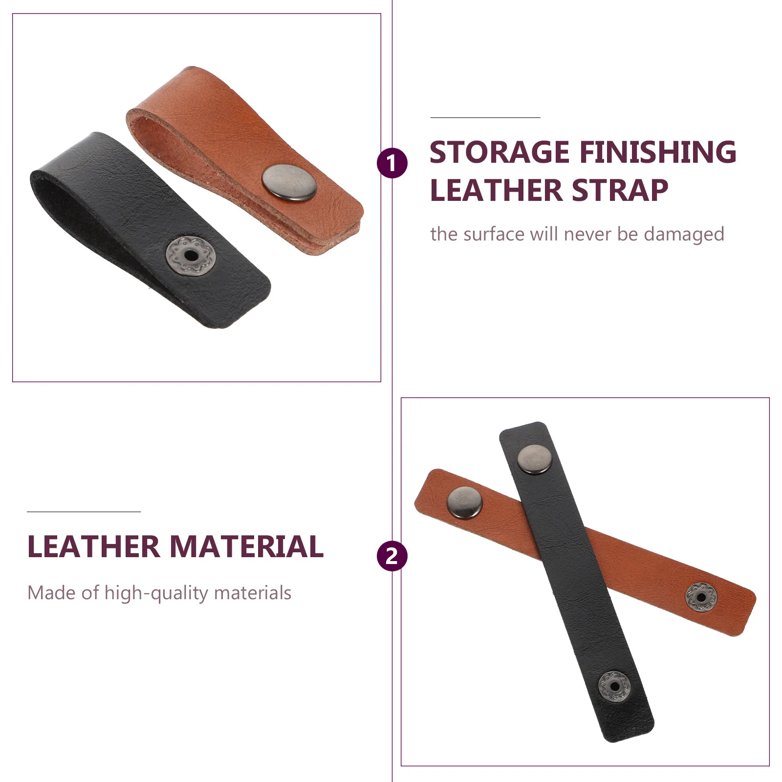 

6pcs Winder Durable Headphone Earphone Holder Usb Cord Organizer Portable Travel Belt Clip Holder Strap