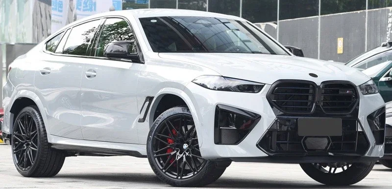 Applicable To BMW X6 G06 (20-22) G06 Pre-change Later X6M Kit Front Bar Rear Bar Middle Net Side Skirt