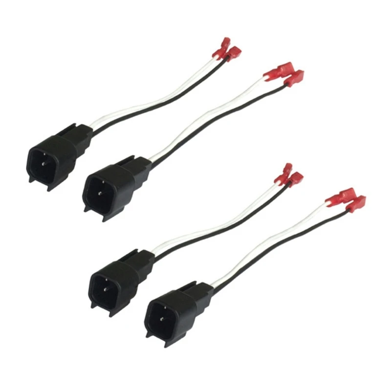 Car Front Tweeter Speaker Wiring Harness for Chevy Focus Mazda,Auto Speaker Replacement Adapter Connector H9EE