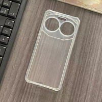 For IIIF150 Air 3S Soft TPU Phone Case for IIIF 150 Air3S AIR 3S Black Transparent Back Cover Shell Silicone Protective Coque