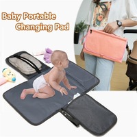 Portable Foldable Baby Diaper Changing Pad Multifunctional Waterproof Folding Diaper Bag Cover Mat Travel