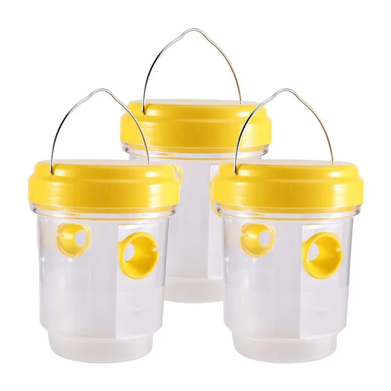 Immagine 4: AB33-3PCS Trappole per insetti da esterno, trappole per api da appendere, trappole per mosche della frutta, trappole per vespe, 