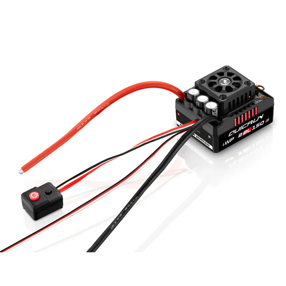 Hobbywing QuicRun WP 8BL150 150A G2 Waterproof Brushless ESC With 4274SL 2000KV / 4268SL2600KV Brushless Motors for 1:8 RC Car