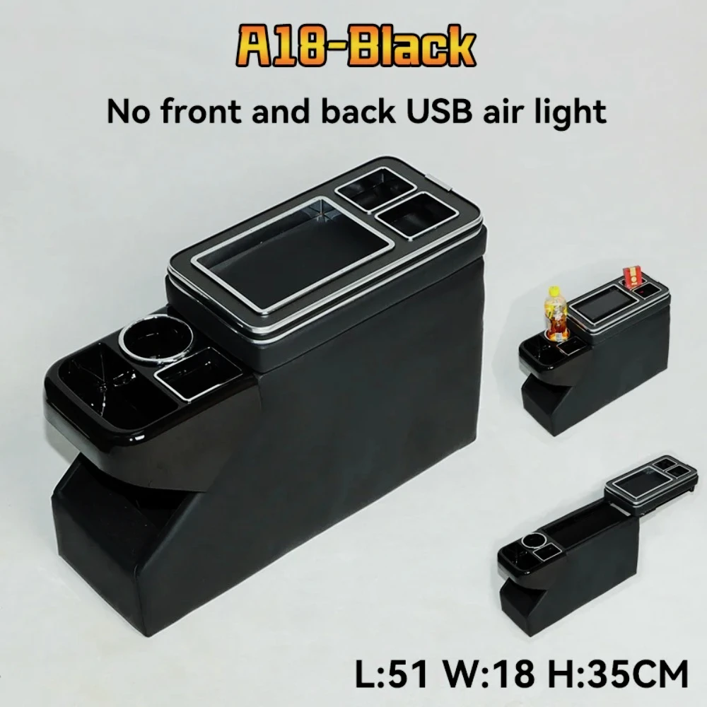 Acuado para Toyota Noah/Voxy Honda Stepwgn caja  reposabrazos libre modificación Central almacenamiento apartamento reposabrazos