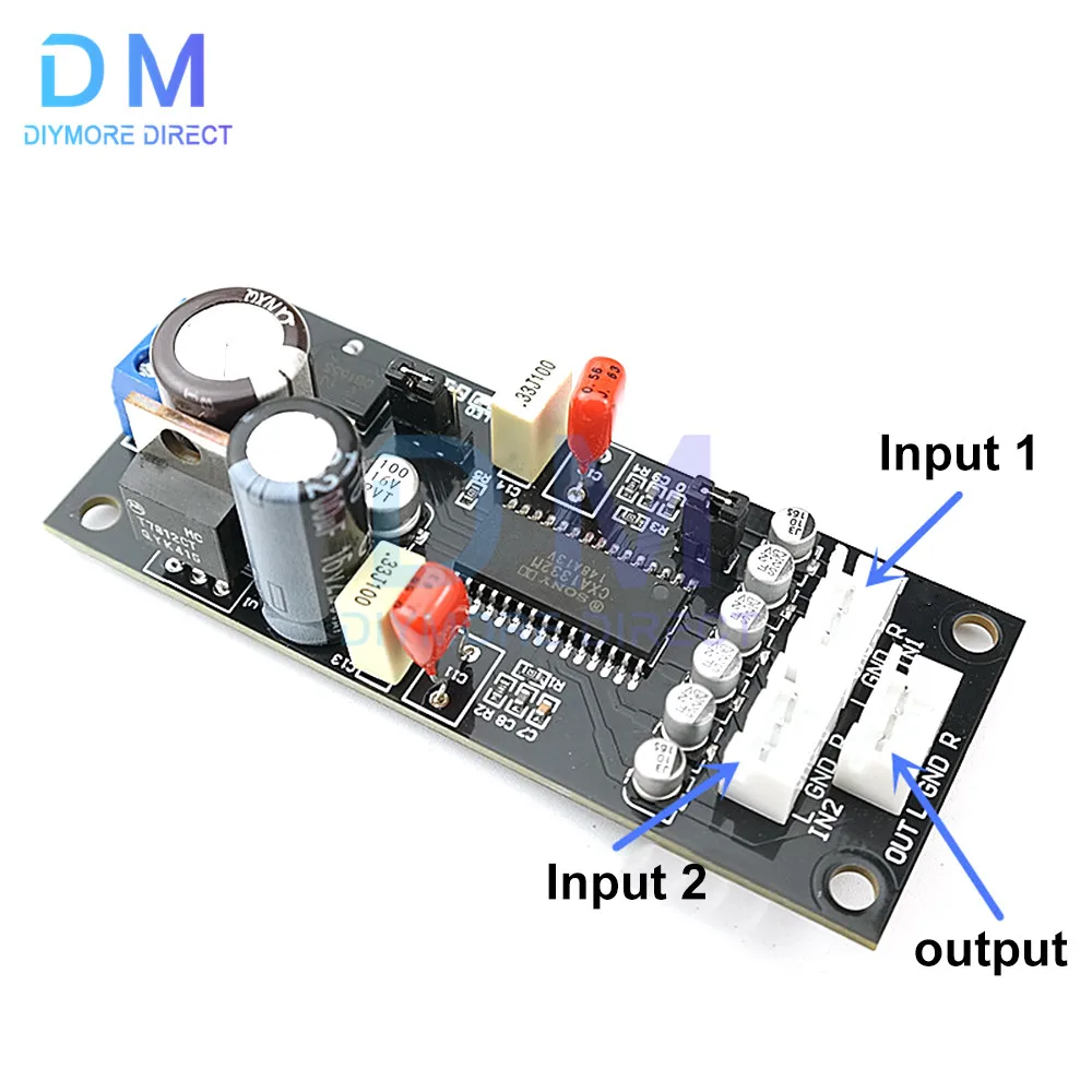 Stereo Tape Recorder Magnetic Head Preamplifier Board With CXA1332 Dolby Noise Reduction