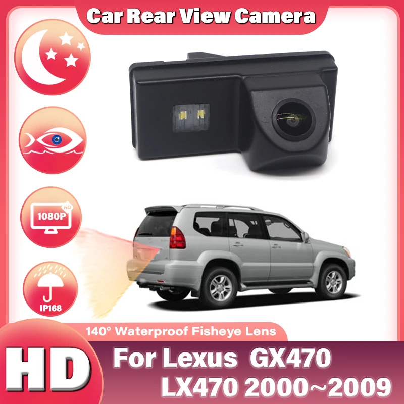 Visione notturna Telecamera per retromarcia Telecamera per retromarcia Telecamera di backup per auto HD CCD Grandangolo per Lexus GX 470 GX470 LX 470 LX470 2000 ~ 2009