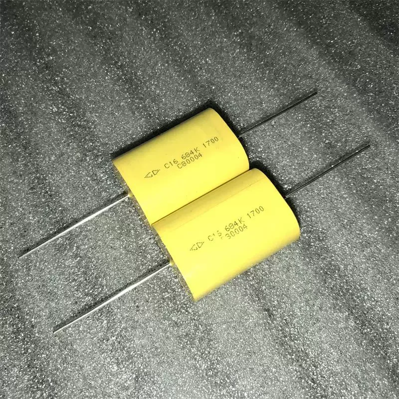 10-100pcs New Farad GD C16 Series 0.68UF1700VDC Thick Copper Pin IGBT Non Inductive Absorption Protection Capacitor