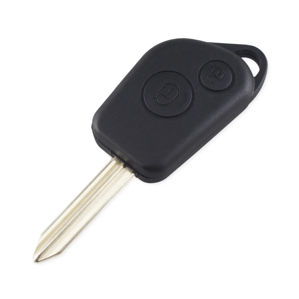 KEYYOU 10 sztuk dla Citroen Picasso Saxo Berlino Xsara 2 przyciski wymiana zdalnego kluczyka samochodowego Shell Case